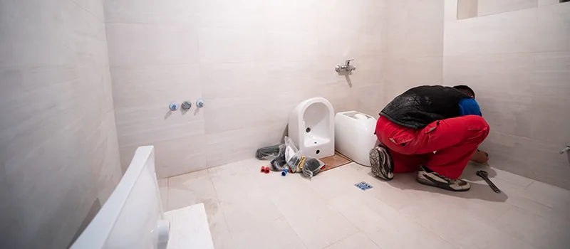 Basement Bathroom Shower Installation in Georgetown, Ontario