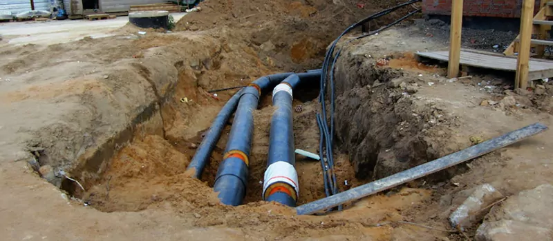 Main Water Line Installation in Georgetown, Ontario