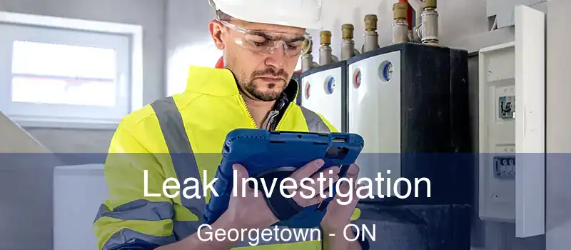  Leak Investigation Georgetown - ON